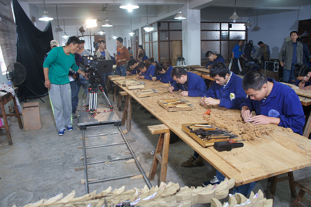 中国手东阳木雕黄大师2