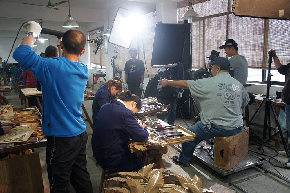 中国手东阳木雕黄大师4