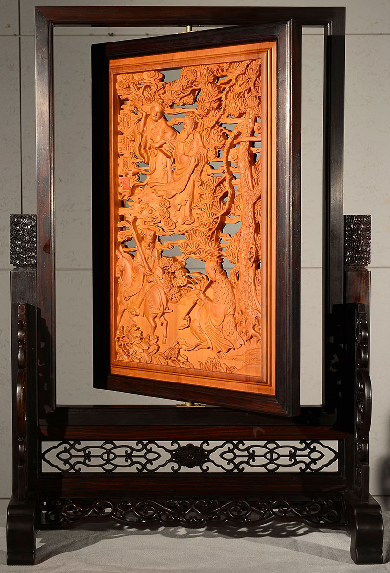 精工善艺百件木雕神通图3