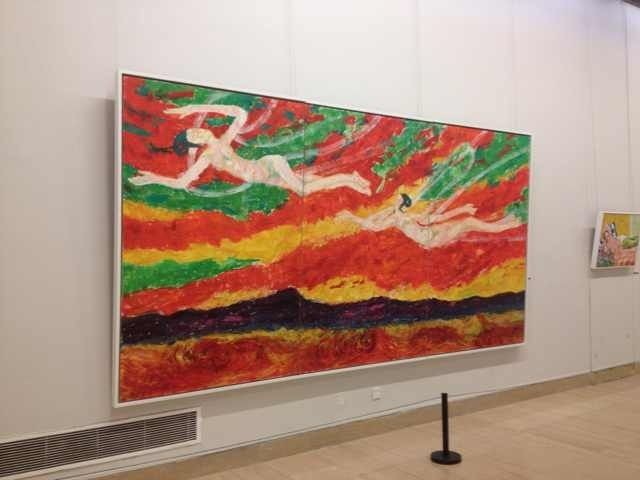 王德惠作品展-中国美术馆-黄小明大师出席参观5