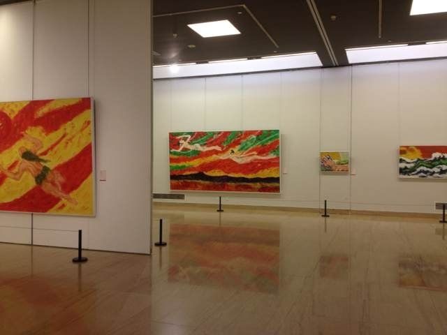 王德惠作品展-中国美术馆-黄小明大师出席参观7